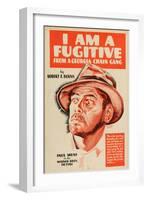 I Am a Fugitive From a Chain Gang, 1932, Directed by Mervyn Leroy-null-Framed Giclee Print