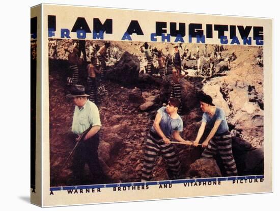 I Am a Fugitive From a Chain Gang, 1932-null-Stretched Canvas