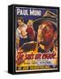 I Am a Fugitive From a Chain Gang, Belgian Movie Poster, 1932-null-Framed Stretched Canvas