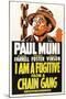 I AM A FUGITIVE FROM A CHAIN GANG, Paul Muni, 1932.-null-Mounted Art Print