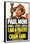 I AM A FUGITIVE FROM A CHAIN GANG, Paul Muni, 1932.-null-Framed Stretched Canvas