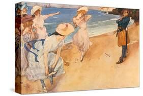 I Am A Pirate!-Sir William Russell Flint-Stretched Canvas