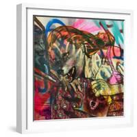 I Am a Wolf-Shark Toof-Framed Premium Giclee Print