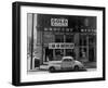 I Am an American Sign on a Store Front-null-Framed Photo