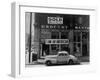 I Am an American Sign on a Store Front-null-Framed Photo