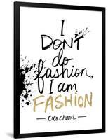 I am Fashion!-Lottie Fontaine-Framed Giclee Print