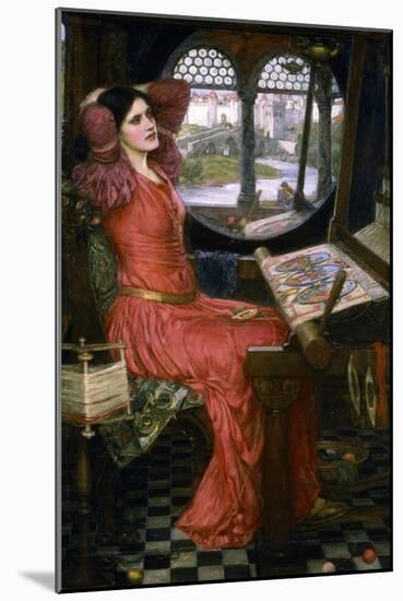 I Am Half Sick of Shadows, C1911-John William Waterhouse-Mounted Premium Giclee Print