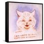 I Am Happy Because Everyone Loves Me, C.1928-Louis Wain-Framed Stretched Canvas