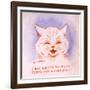 I Am Happy Because Everyone Loves Me, C.1928-Louis Wain-Framed Giclee Print