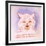 I Am Happy Because Everyone Loves Me, C.1928-Louis Wain-Framed Giclee Print