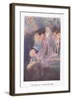 I Am King Loc Answered the Dwarf-Charles Robinson-Framed Giclee Print