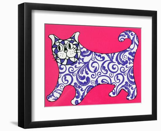 I am not a decorative object, Pink-Anne Storno-Framed Giclee Print