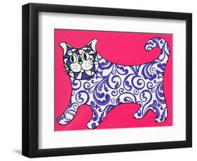 I am not a decorative object, Pink-Anne Storno-Framed Giclee Print