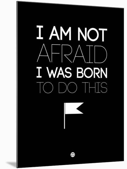 I Am Not Afraid 1-NaxArt-Mounted Art Print