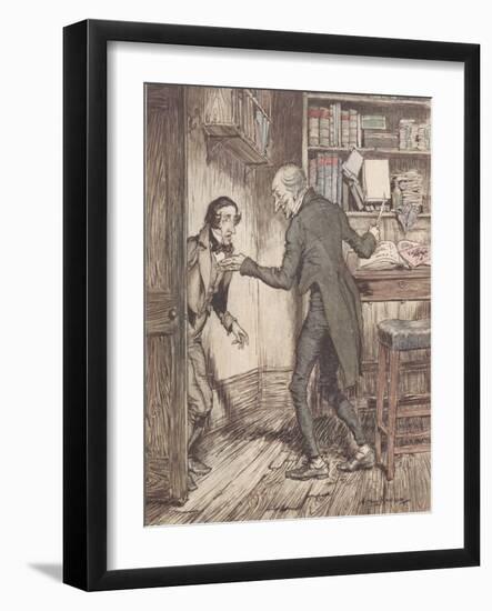 'I Am Not Going to Stand This Sort of Thing', 1915-Arthur Rackham-Framed Giclee Print