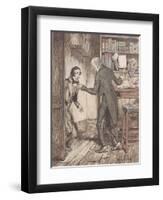 'I Am Not Going to Stand This Sort of Thing', 1915-Arthur Rackham-Framed Giclee Print