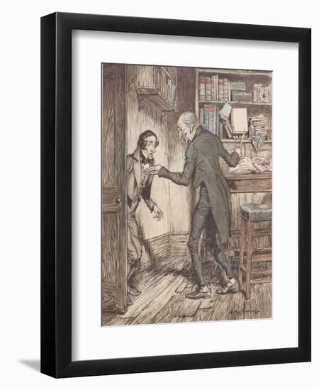 'I Am Not Going to Stand This Sort of Thing', 1915-Arthur Rackham-Framed Giclee Print