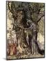 I Am Old Philemon! Murmured the Oak, Illustration from 'A Wonder Book for Girls and Boys'-Arthur Rackham-Mounted Giclee Print