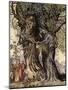 I Am Old Philemon! Murmured the Oak, Illustration from 'A Wonder Book for Girls and Boys'-Arthur Rackham-Mounted Giclee Print