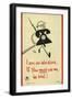 I Am on War Work, If You Must Use Me, Be Brief!-Oscar Berger-Framed Art Print