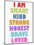 I Am Smart 2-Ann Bailey-Mounted Art Print