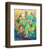 I Am the Place of Refuge-Jennifer Lommers-Framed Art Print