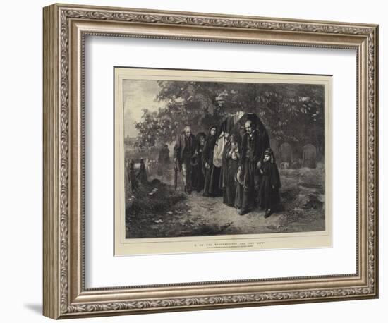 I Am the Resurrection and the Life-Frank Holl-Framed Giclee Print