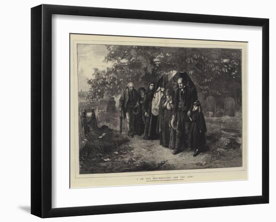 I Am the Resurrection and the Life-Frank Holl-Framed Giclee Print