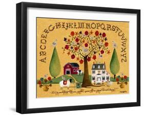 I am the True Vine Lang-Cheryl Bartley-Framed Giclee Print