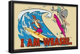 I Am Weasel - Surf-Trends International-Framed Poster