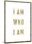 I Am Who I Am Copy-Brett Wilson-Mounted Art Print