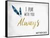 I am With You-Kimberly Allen-Framed Stretched Canvas