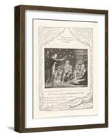 I Am Young and Ye are Very Old Wherefore I Was Afraid, 1825-William Blake-Framed Giclee Print