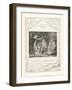 I Am Young and Ye are Very Old Wherefore I Was Afraid, 1825-William Blake-Framed Giclee Print