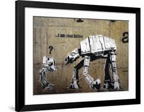 I am your father-Banksy-Framed Giclee Print