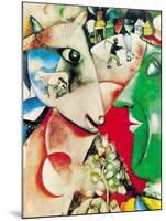 I and the Village, c.1911-Marc Chagall-Mounted Art Print