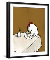 I Asked For Scrambled-Luke Chueh-Framed Art Print