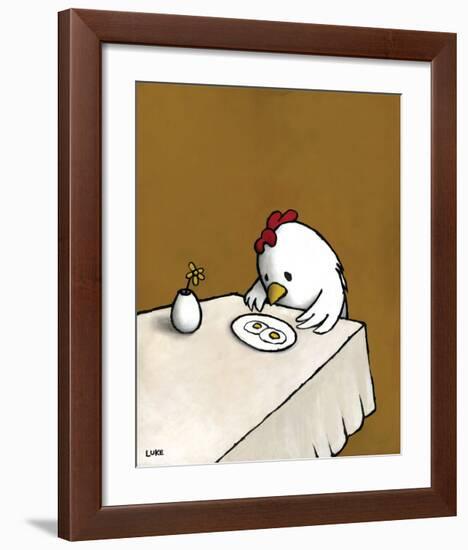 I Asked For Scrambled-Luke Chueh-Framed Art Print