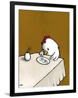 I Asked for Scrambled-Luke Chueh-Framed Art Print