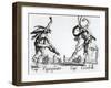 I Balli De Spessanei, or Le Grande Chasse-Jacques Callot-Framed Giclee Print