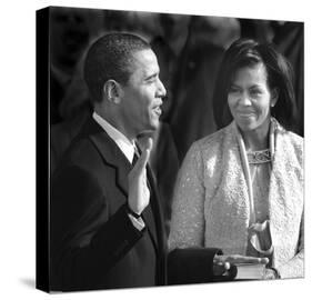 I, Barack Hussein Obama-null-Stretched Canvas