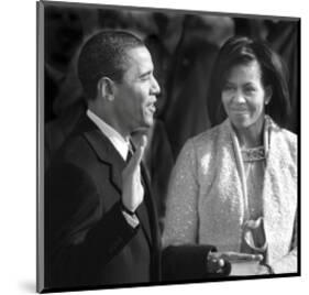 I, Barack Hussein Obama...-Celebrity Photography-Mounted Art Print