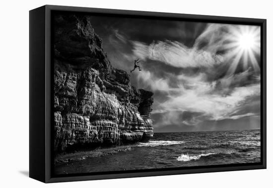 I Believe I Can Fly-Marcel Rebro-Framed Stretched Canvas