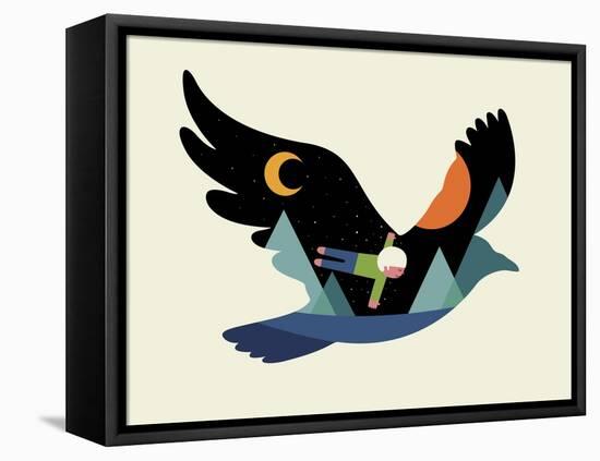 I Believe I Can Fly-Andy Westface-Framed Stretched Canvas