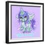 I Believe in Mermaids CutieCorn-Sheena Pike Art And Illustration-Framed Giclee Print