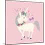 I Believe in You Unicorn-Heather Rosas-Mounted Art Print