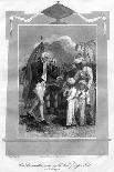 Lord Cornwallis (1738-180) Receiving the Sons of Tippoo Saib as Hostages, 1816-I Brown-Giclee Print
