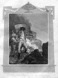 Revolutionary Fury and Britannia, 1814-I Brown-Laminated Giclee Print