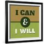 I Can and I Will 1-Lorand Okos-Framed Art Print