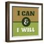 I Can and I Will 1-Lorand Okos-Framed Art Print